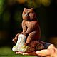 Игрушка Медведь на камне, Мягкие игрушки, Хейдельберг,  Фото №1