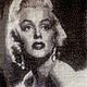 Гобелен из бисера МЕРЛИН МОНРО (Marilyn Monroe). Картины. Елена Борькова (divelen). Ярмарка Мастеров.  Фото №5