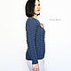 Women's sweater with braids with removable collar Sodom. Sweaters. CUTE-KNIT by Nata Onipchenko. Online shopping on My Livemaster.  Фото №2