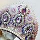 Kokoshnik lila con diamantes de imitación y perlas, Tiaras, Rostov-on-Don,  Фото №1