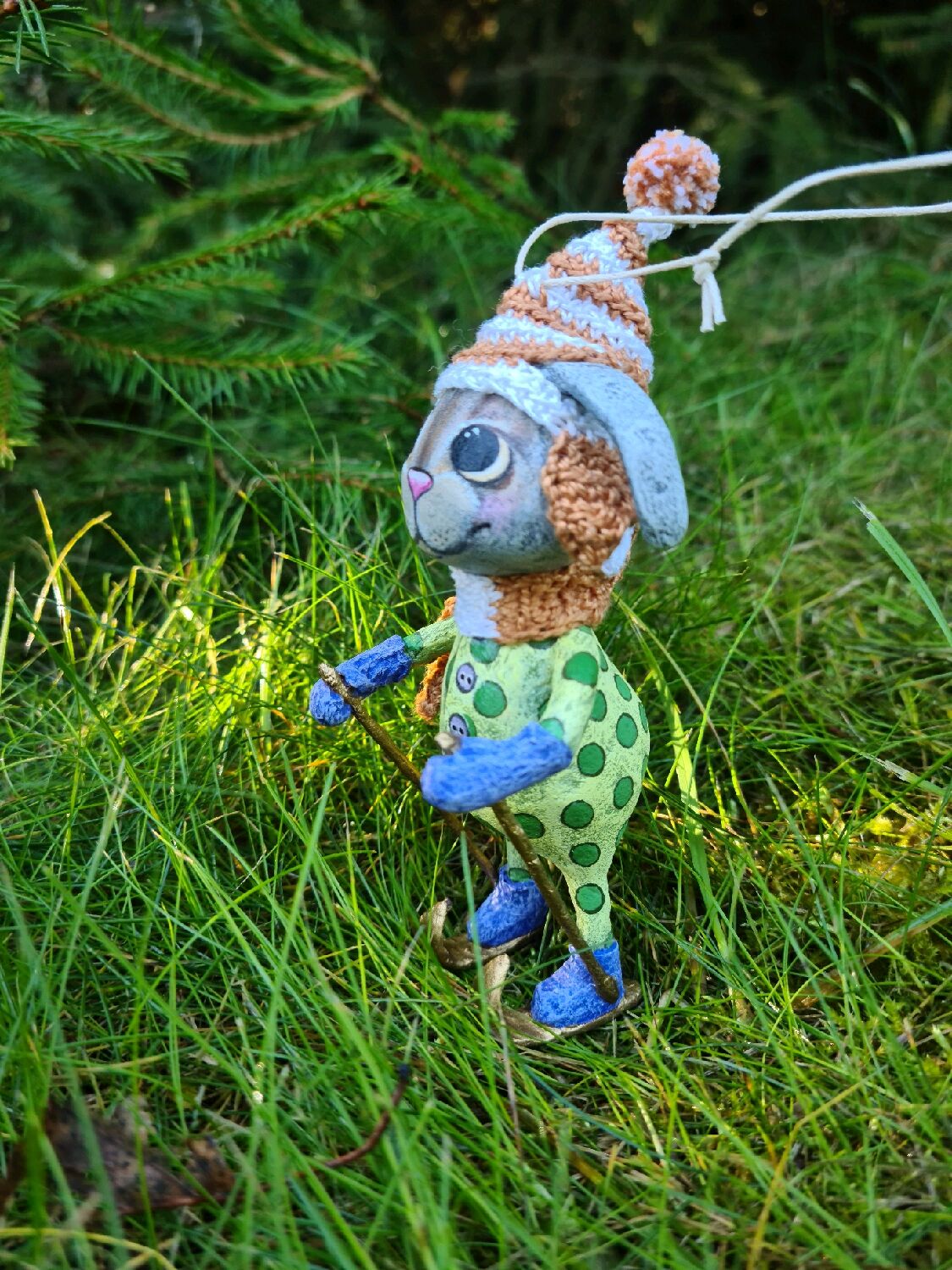 Елочная игрушка ручной работы из папье-маше – купить на Ярмарке ...