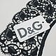 ВОРОТНИК D&G С ФЕСТОНАМИ ЧЕРНЫЙ, арт.BE1803011. Ткани. Европейские Ткани. Интернет-магазин Ярмарка Мастеров.  Фото №2