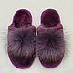 Women's Slippers made of Australian sheepskin fur. Slippers. kupimeh. Online shopping on My Livemaster.  Фото №2