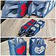 Джинсовая сумочка для вина, подарочная упаковка. Подарочная упаковка. Jeans bags by Anna. Ярмарка Мастеров.  Фото №6