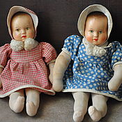 Винтаж handmade. Livemaster - original item Vintage dolls: Vintage Rag Dolls. Handmade.