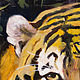 Oil painting tiger. Picture. Tiger oil. Cats cat. Painting. Pictures. pirogov-maxim. My Livemaster. Фото №4
