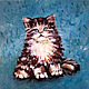Oil painting 'Cute cat', oil painting cheap. Pictures. Mira Art shop. Online shopping on My Livemaster.  Фото №2