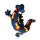 The toy guardian is a Salamander, out of felt, charm. Amulet. izergil. My Livemaster. Фото №4