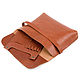 Order Leather tablet 'Hudson' (red). Russian leather Guild. Livemaster. . Tablet bag Фото №3