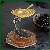 Посуда handmade. Livemaster - original item Beluga caviar bowl z927. Handmade.