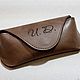 Eyeglass case leather. case for glasses. Glasses case. Eyeglass case. Bags and accessories. Alexandra (SSbagS). My Livemaster. Фото №4