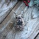 Order Brooch 'Royal beetle in silver'. Anastasiya Kozlova. Livemaster. . Brooches Фото №3