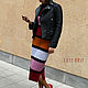 Women's dress knitted ribbed striped. Dresses. CUTE-KNIT by Nata Onipchenko. My Livemaster. Фото №6
