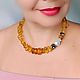 Copy of Set . amber pearl. Necklace. ELENA KARPOVA KB. My Livemaster. Фото №5