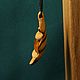 Oak leaf. pendant with amber. Pendant. NGS Masters. My Livemaster. Фото №4
