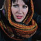 Crochet shawl 'Spring bouquet' based on Martiros Saryan. Shawls. asmik (asmik). My Livemaster. Фото №6