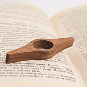 Канцелярские товары handmade. Livemaster - original item Wooden page holder. Handmade.