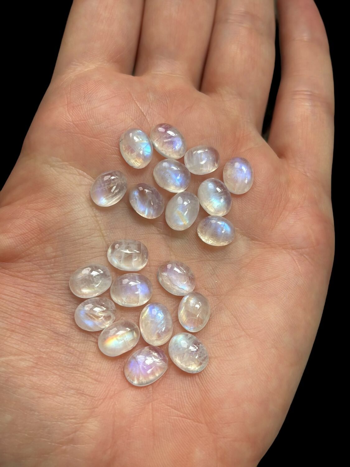 1236 Набор кабошоны лунный камень в интернет-магазине Ярмарка Мастеров по цене 2000 ₽ – WR3ZORU | Кабошоны, Москва - доставка по России