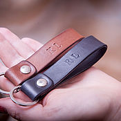 Сумки и аксессуары handmade. Livemaster - original item Stylish Genuine Leather Key Holder, keychain. Handmade.