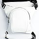 Leather hip bag white. Waist Bag. Lollypie - Modiste Cat. Online shopping on My Livemaster.  Фото №2