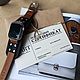 Bracelet for Apple Watch Ofice #3 Genuine Leather. Watch Straps. Mart Bags (martbags). My Livemaster. Фото №6