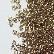 Материалы для творчества handmade. Livemaster - original item Beads 15/0 4204 Japanese beads Miyuki 5 gr Champagne. Handmade.
