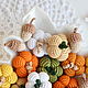 Acorns knitted decor for scrap. Scrapbooking Elements. Natalie crochet flowers. Online shopping on My Livemaster.  Фото №2