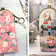 ochechnik: Estuche para gafas con cierre de día Rosa'. Eyeglass case. Olga Abakumova. Lolenya (lolenya). Ярмарка Мастеров.  Фото №6
