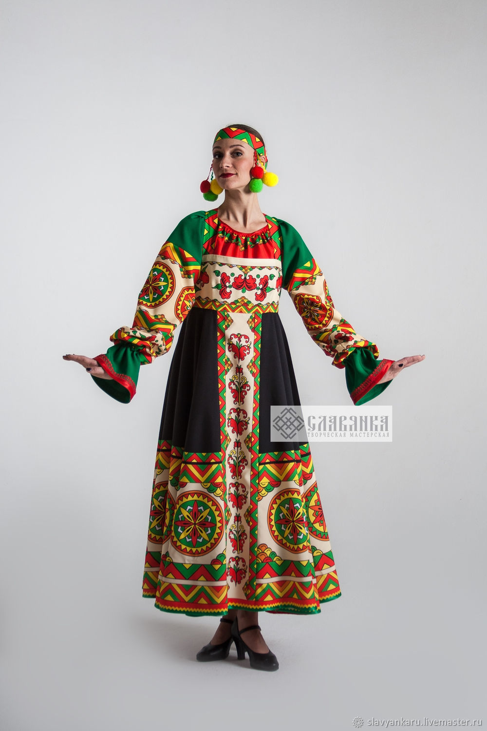 Русский народный костюм Калинка