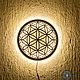 Order Wall-mounted led night light ' Flower of Life'. tesso. Livemaster. . Nightlights Фото №3