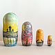 Портретная матрешка " Петербуржцы" Семейный комплект. Матрешки. Портретные подарки (talantia). Ярмарка Мастеров.  Фото №4