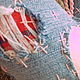 "Разорванное сердце" из джинсы...боро-валентинка...стиль боро. Подарки на 14 февраля. LoLo. Ярмарка Мастеров.  Фото №4