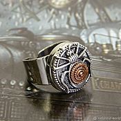 Украшения handmade. Livemaster - original item Steampunk Spider rings made of stainless steel. Handmade.