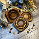 Tablet for assembling bracelets 'MONO' size 22, dark. Jewelry Tools. vyzhiganievlg (serikovwoodcraft). My Livemaster. Фото №6
