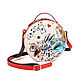 bag. Circle shape ' Alice Embroidery', Classic Bag, St. Petersburg,  Фото №1