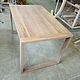 Order Table made of oak 800 h1300 mm. aleksej-ixw. Livemaster. . Tables Фото №3