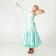 Платье для бальных танцев(стандарт) "Tender mint". Костюмы. EleganceTS. Интернет-магазин Ярмарка Мастеров.  Фото №2