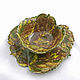 Autumn leaves - plate and bowl. Plates. Elena Zaychenko - Lenzay Ceramics. Online shopping on My Livemaster.  Фото №2