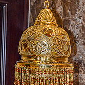 Для дома и интерьера handmade. Livemaster - original item Handcrafted Egyptian Brass Pendant light Lampshade. Handmade.