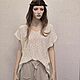  Вязанная кофта «Сливочный штрих». Кофты. Knit_Style. Ярмарка Мастеров.  Фото №5
