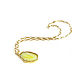 Yellow agate pendant 'Mood'pendant on chain. Pendants. Irina Moro. Online shopping on My Livemaster.  Фото №2