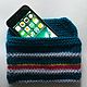 Knitted cover for iphone se 2, 6, 6plus, 7, 7plus, 8, 8plus, x, Case, Ekaterinburg,  Фото №1