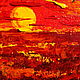 Order Author's oil painting sunset ' Sunset ruby'. Anji's favourite pictures (anzhela-a). Livemaster. . Pictures Фото №3