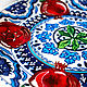 Plate on the wall 'Freshness of pomegranate' for interior. Decorative plates. Art by Tanya Shest. My Livemaster. Фото №5