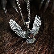 Украшения handmade. Livemaster - original item Eagle with open wings pendant. Handmade.