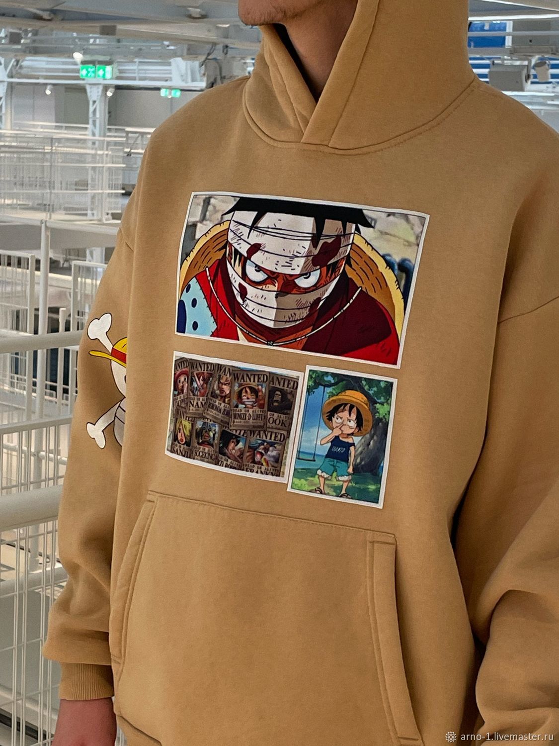 Худи One Piece в интернет-магазине на Ярмарке Мастеров | Кофты мужские ...