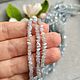 Бусины треугольник, 4 мм, нить, серо голубой оттенок. Бусины. SilverBranch_Shop. Ярмарка Мастеров.  Фото №5