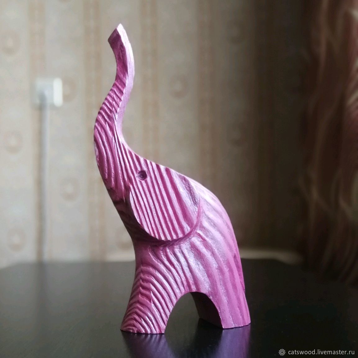 ' Pink Elephant ' statuette, Figurines, Ivanovo,  Фото №1