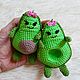 Avocado Keychain Crocheted Handmade Avocado Couple. Key chain. *НеОбЫчНыЕ ПоДаРкИ*. Online shopping on My Livemaster.  Фото №2