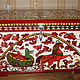 Store things: Chest wooden painted large. Storage of things. Russian Folk Painting. My Livemaster. Фото №5